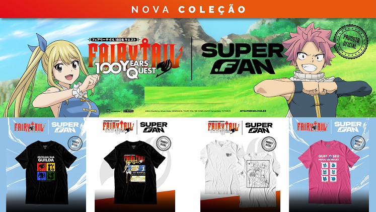 Super Fan Brasil: Coleções oficiais de FAIRY TAIL e FAIRY TAIL100 YEARS QUEST