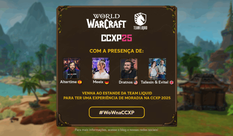 Blizzard: World of Warcraft e Diablo IV na CCXP25